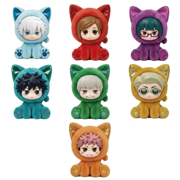 Jujutsu Kaisen Labubu V2 Sitting Cat