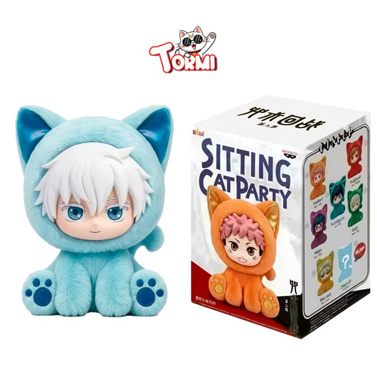 Jujutsu Kaisen Labubu V2 Sitting Cat Jujutsu Kaisen Labubu V2 Sitting Cat